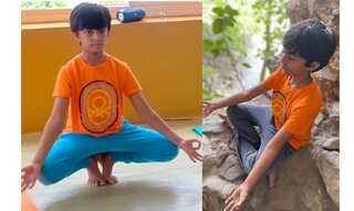 Meet Reyansh Surani, 9-year-old Indian boy who is the world's youngest yoga instructor
