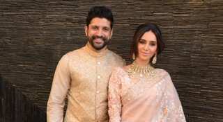 Newlyweds Farhan Akhtar, Shibani Dandekar make first appearance post marriage
