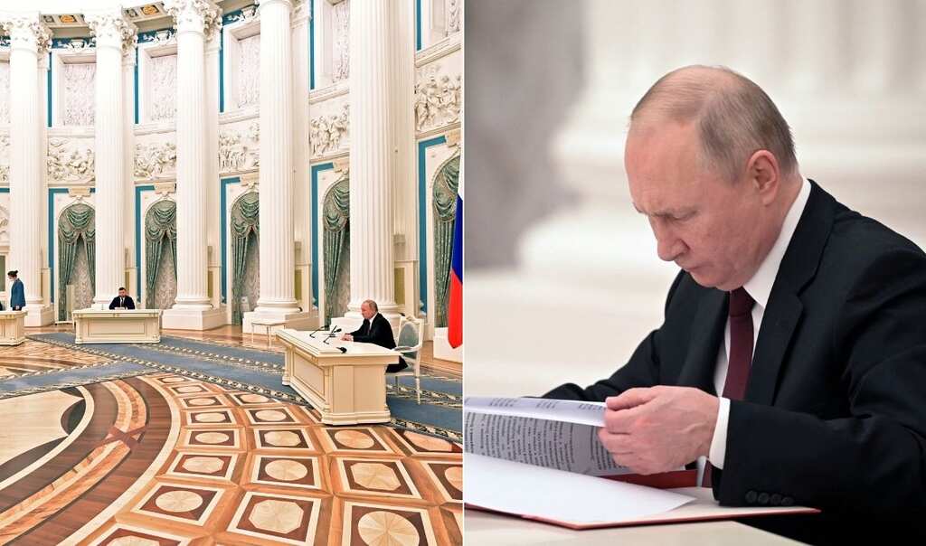 Vladimir Putin orders troops into eastern Ukraine: Key points from his crucial address