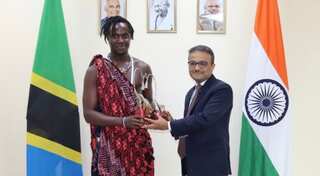 Instagram star Kili Paul honoured by Indian High Commission in Tanzania