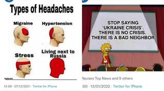 It’s raining memes: Twitteratis find peace amid a tense Russia-Ukraine situation