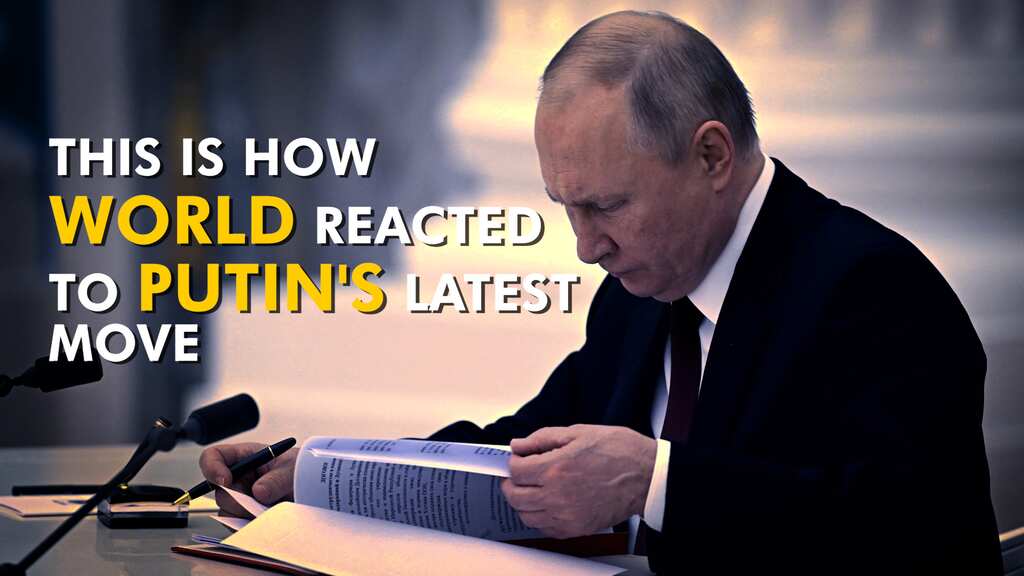 Russian President Vladimir Putin sends troops in eastern Ukraine, this is how the world reacted