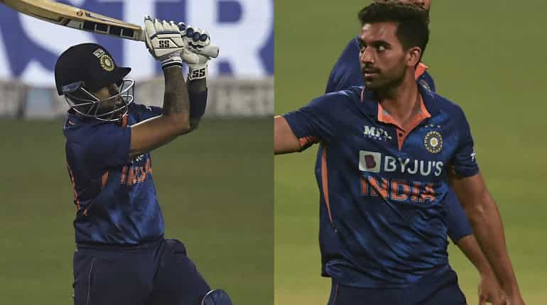 Huge blow for India as Deepak Chahar, Suryakumar Yadav ruled out of T20I series against Sri Lanka Huge blow for India as Deepak Chahar, Suryakumar Yadav ruled out of T20I series against Sri Lanka