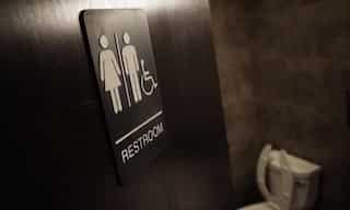 This gender-neutral toilet at a London theatre has Twitter divided