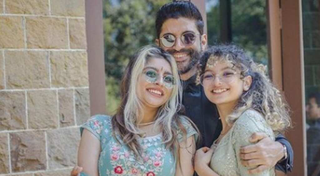Farhan Akhtar's pics with daughters Akira and Shakya at wedding are everything!