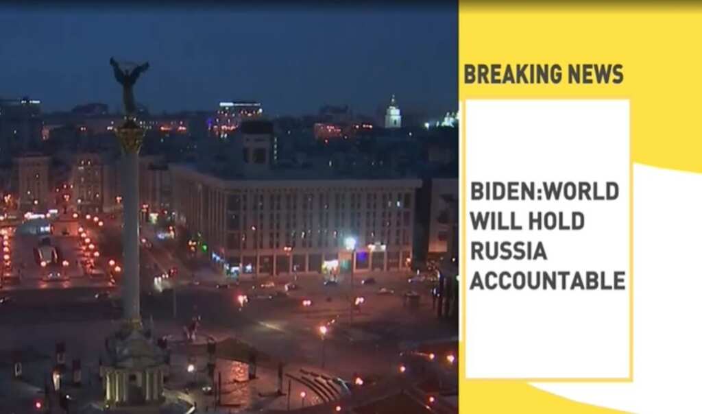Russia Ukraine conflict: World will hold Russia accountable for attack on Ukraine, says US Prez Joe Biden