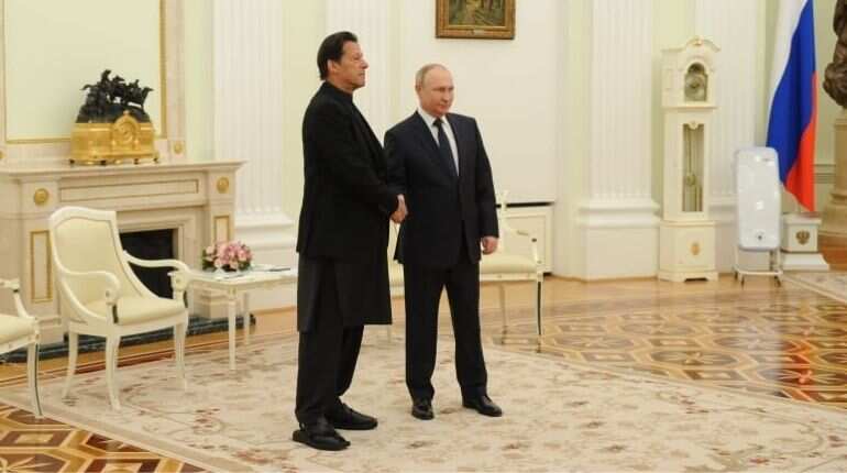 Putin and an 'excited' Imran Khan discuss cooperation and exchange views on regional issues