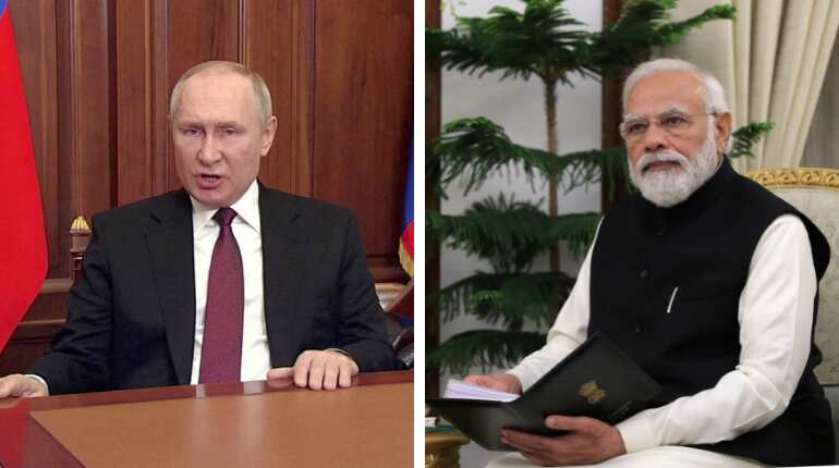 Ukraine invasion: Indian PM Modi urges Putin to end violence and return to dialogue Ukraine invasion: Indian PM Modi urges Putin to end violence and return to dialogue