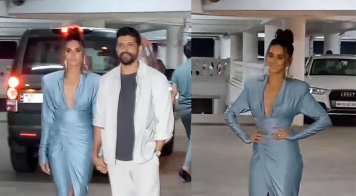 The newlyweds Farhan Akhtar and Shibani Dandekar