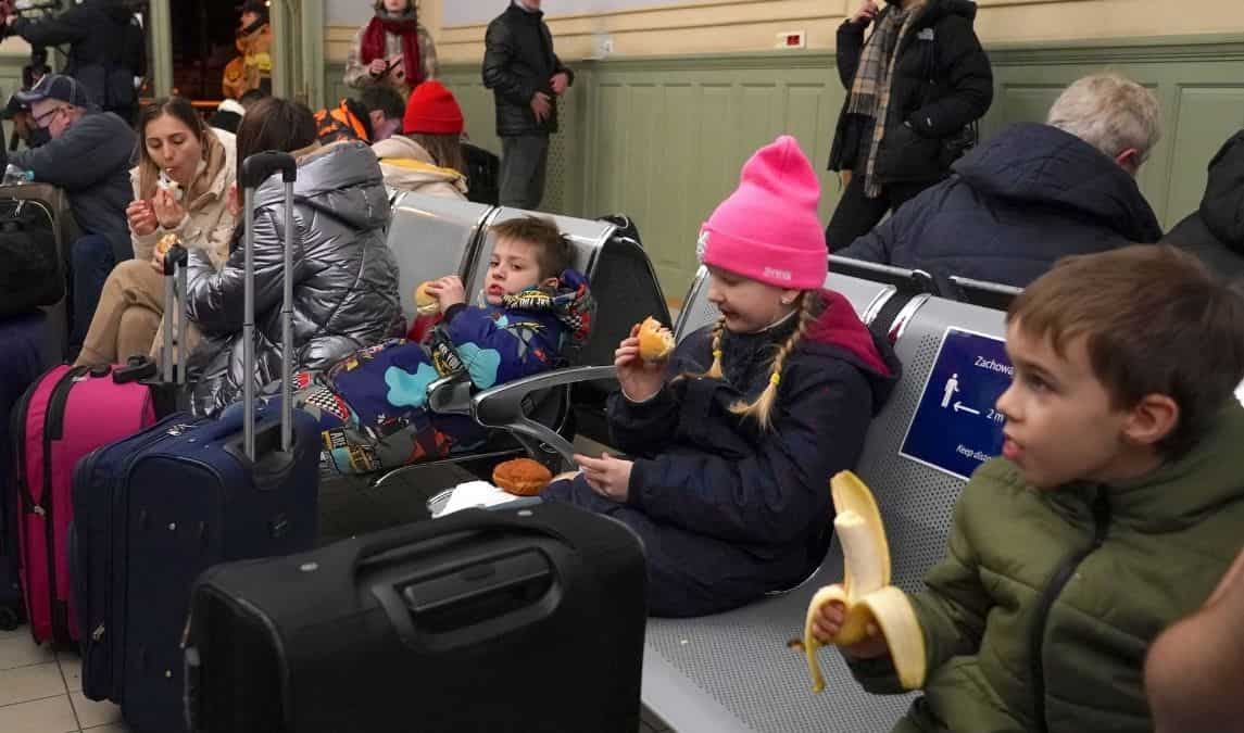 Fleeing their homeland