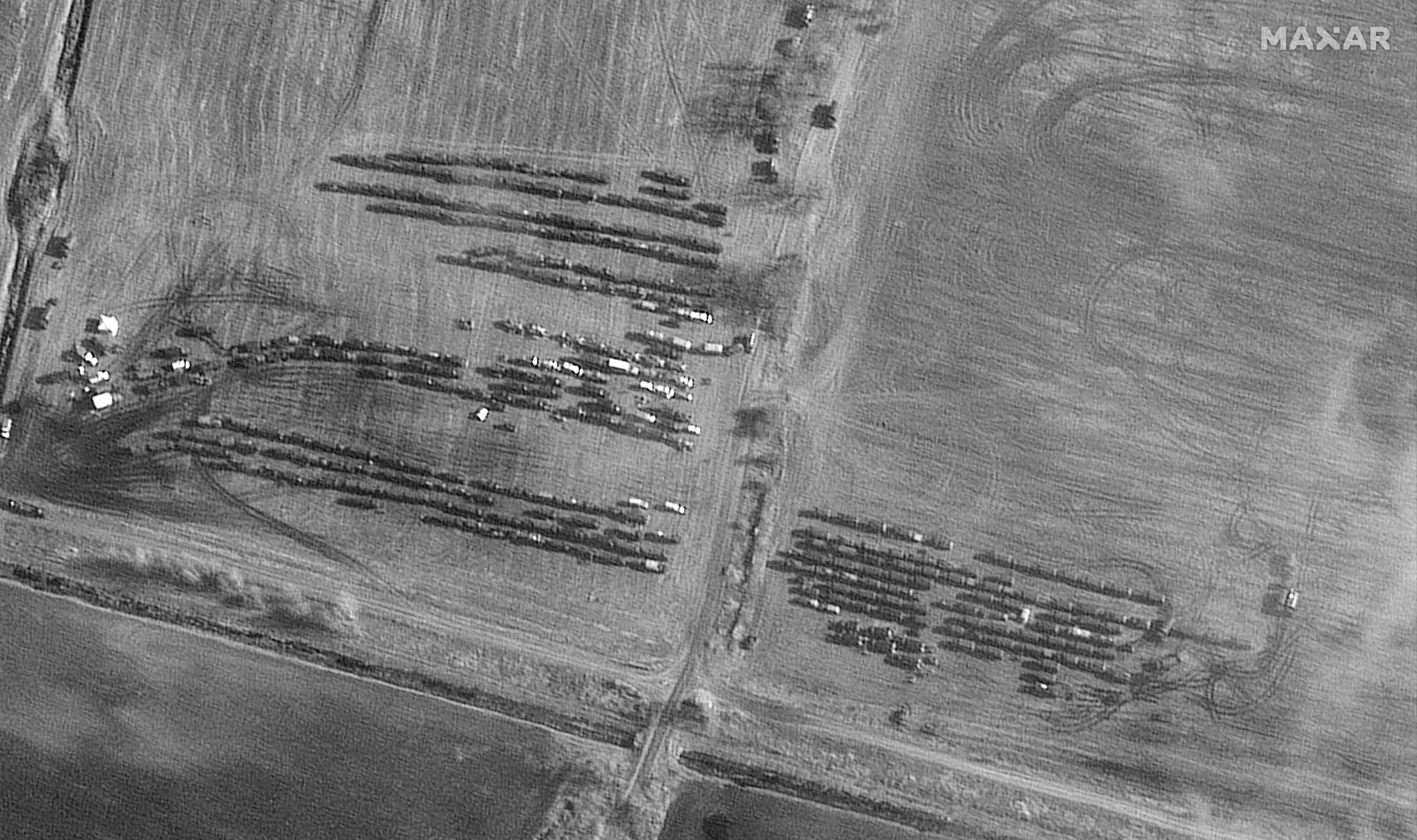 Russian ground forces deployment in northeast of Chojniki