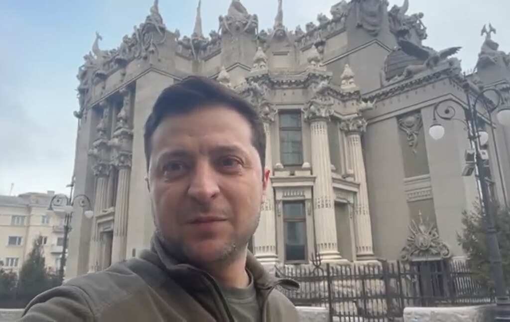 Ukraine President Zelensky: Kyiv is still under Ukraine government's control amid Russian invasion