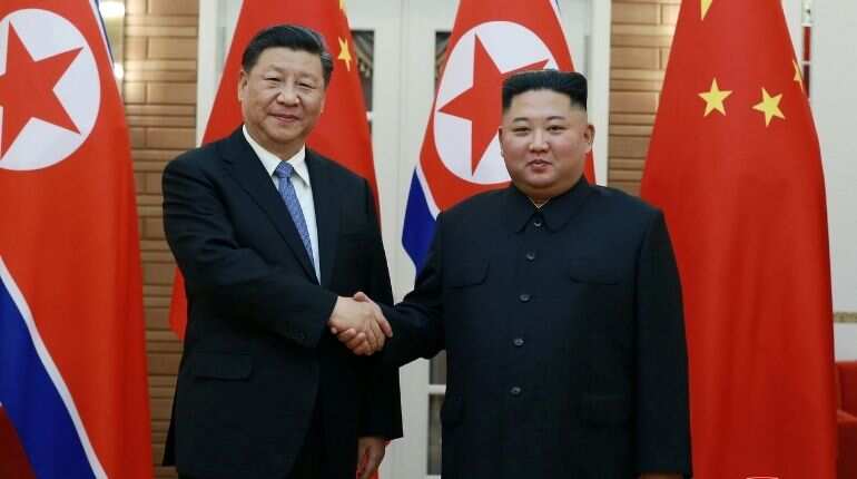 Kim Jong Un vows to strengthen ties with China and together 'frustrate' threats from US