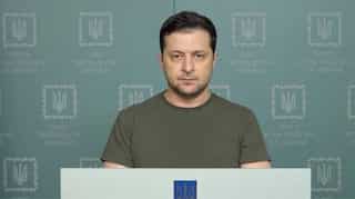 Ukrainian President Volodymyr Zelensky ready to talk with Russia, but not in Belarus