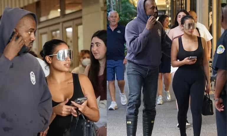 Kanye West enjoys a day out with Kim Kardashian look-alike Chaney Jones Kanye West enjoys a day out with Kim Kardashian look-alike Chaney Jones