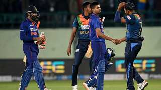 India beat Sri Lanka in 3rd T20I to clinch series 3-0, equal record for most T20I wins on the trot