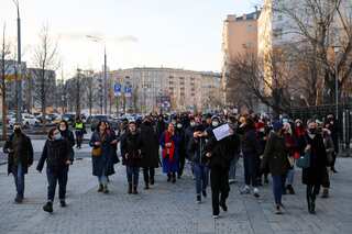 More than 2000 detained in anti-war protests across Russia
