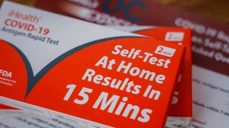 Nearly half of Biden admin’s 500 million free Covid tests for public remain unclaimed in US