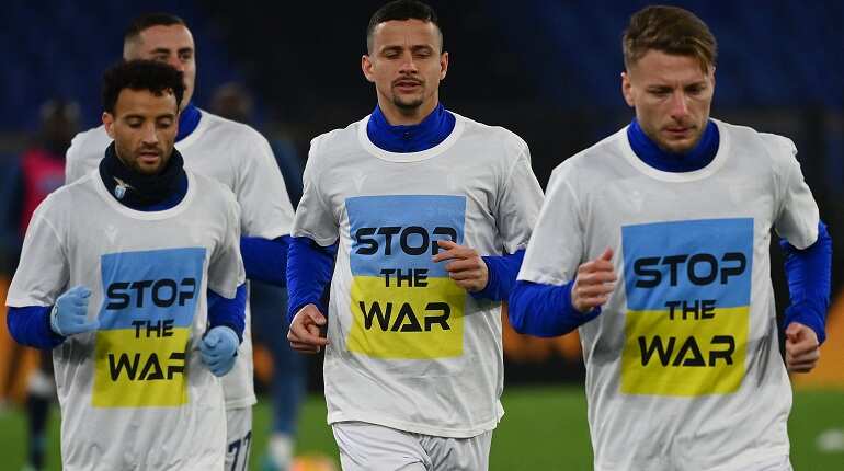 FIFA bans matches in Russia following Ukraine crisis, no flag or anthem for team FIFA bans matches in Russia following Ukraine crisis, no flag or anthem for team