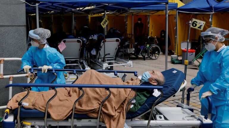 Hong Kong mortuaries hit capacity as COVID deaths climb