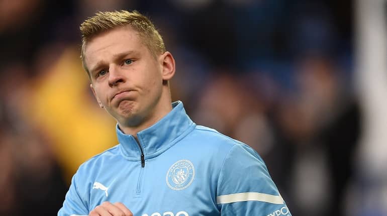 Man City's Oleksandr Zinchenko urges governing bodies to ban Russian athletes from international competitions Man City's Oleksandr Zinchenko urges governing bodies to ban Russian athletes from international competitions