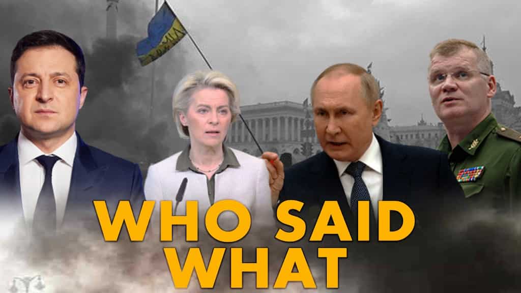 Russian-Ukraine Crisis: Who said what on the situation
