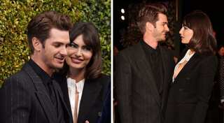 Andrew Garfield and Alyssa Miller make their debut as a couple at the 2022 SAG Awards 
