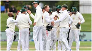 Dean Elgar's South Africa beat hosts New Zealand by 198 runs in second and final Test, level series