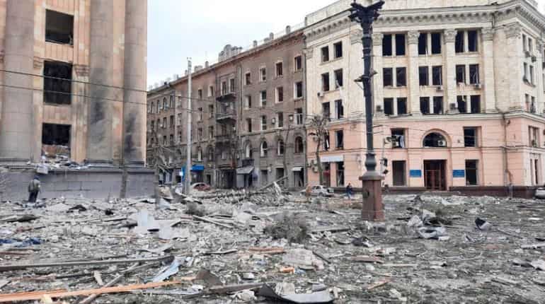 Amnesty International accuses Russia of ‘war crimes’ in Ukranian city of Kharkiv Amnesty International accuses Russia of ‘war crimes’ in Ukranian city of Kharkiv