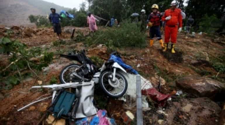 Jade mine landslide kills 12 in Myanmar Jade mine landslide kills 12 in Myanmar