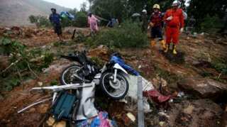 Jade mine landslide kills 12 in Myanmar