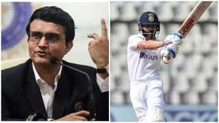 Great moment for Indian cricket: Ganguly shares special message for Kohli ahead of his 100th Test - WATCH