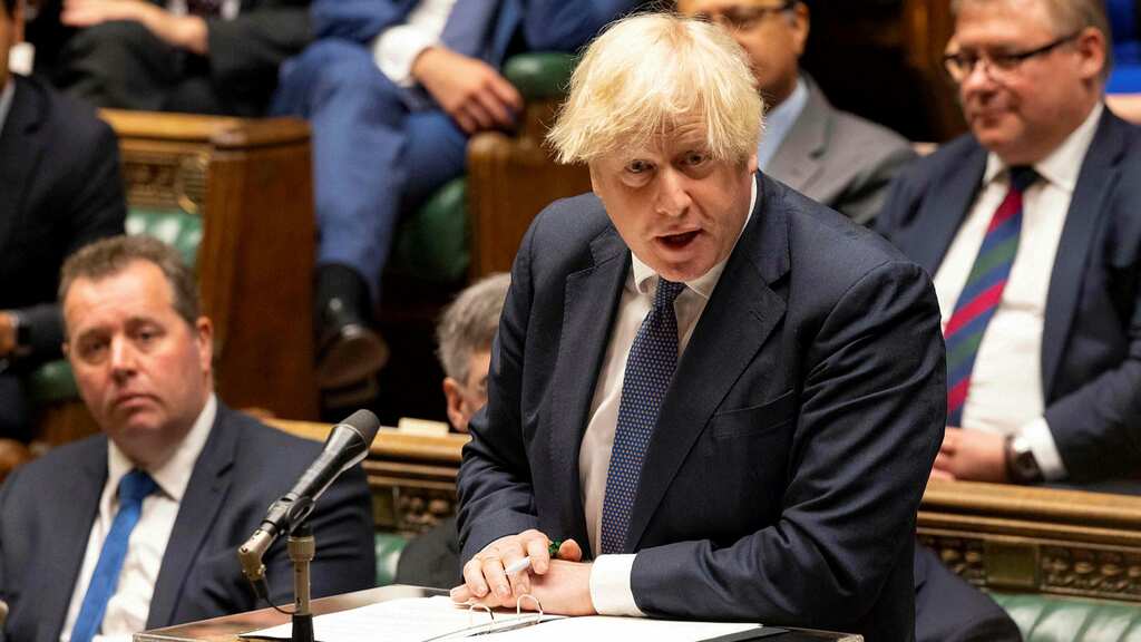 British govt releases sanctions list, Boris Johnson to face UK parliament
