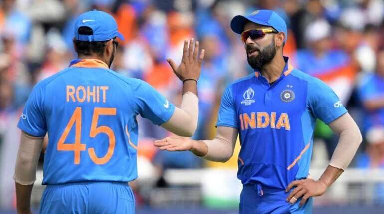 Virat Kohli, Rohit Sharma cheer for Team India ahead of Women's ODI World Cup Virat Kohli, Rohit Sharma cheer for Team India ahead of Women's ODI World Cup