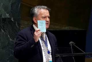 UN General Assembly votes to demand Russian withdrawal from Ukraine; India, China abstain