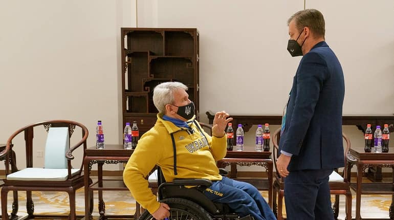 'It's a miracle that we're here': Ukraine team arrives safely in Beijing ahead of Winter Paralympics 'It's a miracle that we're here': Ukraine team arrives safely in Beijing ahead of Winter Paralympics