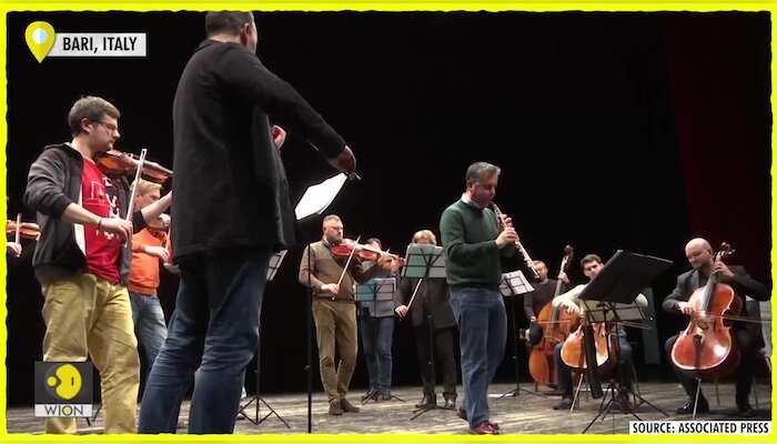 Watch what these Ukrainian musicians did amid Russian invasion