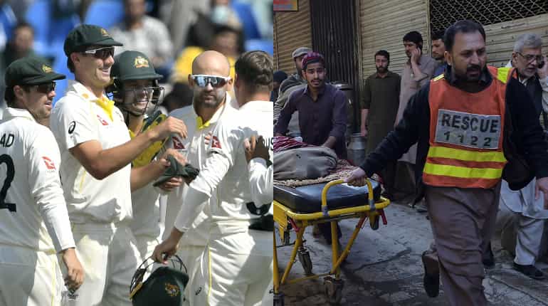 Australia tour of Pakistan in jeopardy? CA monitoring situation after Peshawar mosque blast Australia tour of Pakistan in jeopardy? CA monitoring situation after Peshawar mosque blast