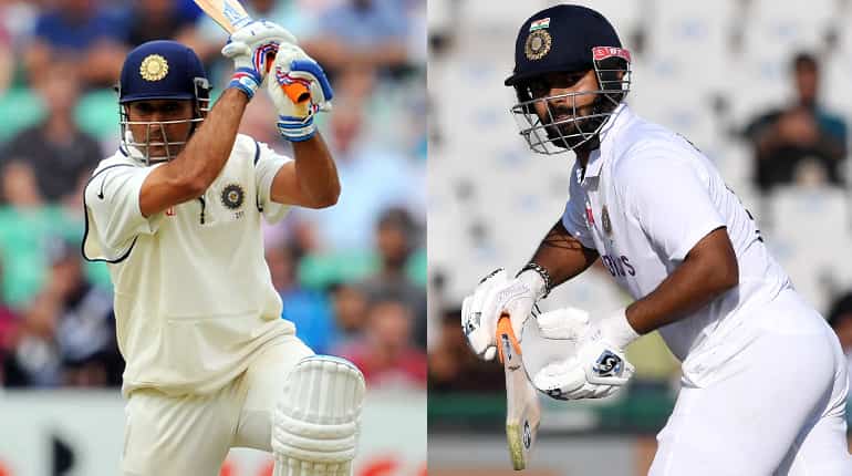 Rishabh Pant equals MS Dhoni's unwanted record after missing out on 5th Test hundred in 1st Test vs SL