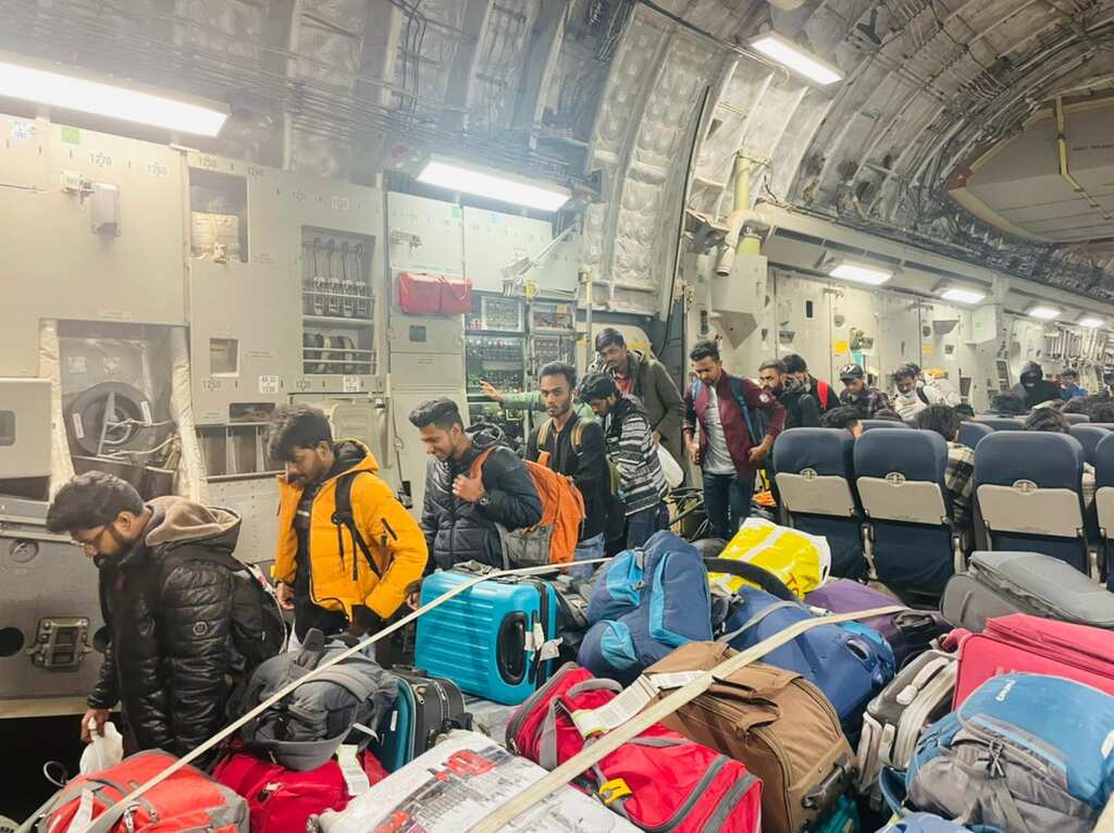 Operation Ganga: Three IAF’s C-17 aircraft land in India with 629 citizens