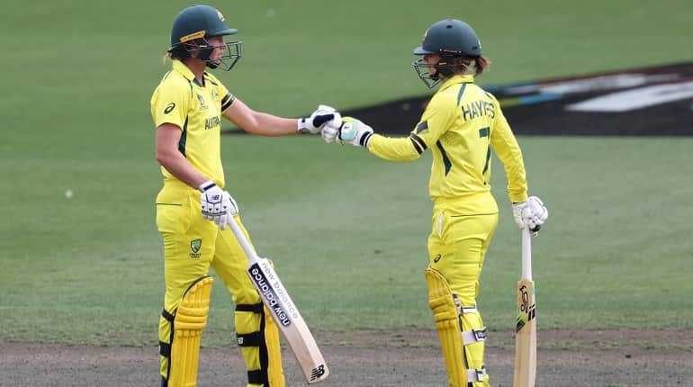 Women's WC 2022: Rachael Haynes' ton helps Australia beat defending champions England by 12 runs Women's WC 2022: Rachael Haynes' ton helps Australia beat defending champions England by 12 runs