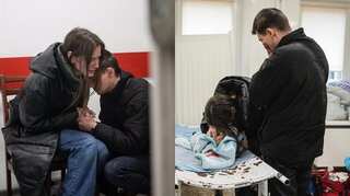 Ukraine crisis: Young mother faints after 18-month-old toddler killed in Russian attack