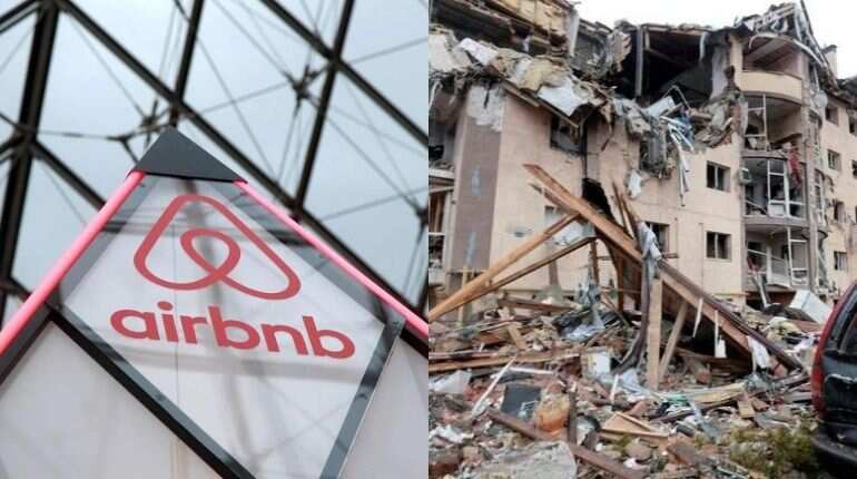 Amid Russian invasion, over 61,000 Airbnb bookings made in Ukraine in 48 hours. Not for staying