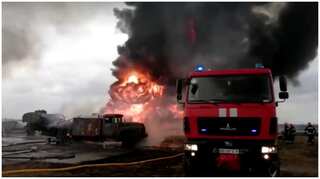 Russia has destroyed civilian airport in Ukraine, says Zelensky