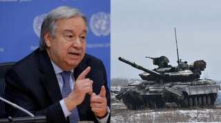 To allow safe passage to civilians, UN chief asks to halt fighting in Ukraine
