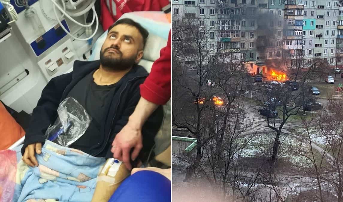 Ukraine under attack: Indian student shot at in Kyiv crosses into Poland, thanks officials Ukraine under attack: Indian student shot at in Kyiv crosses into Poland, thanks officials
