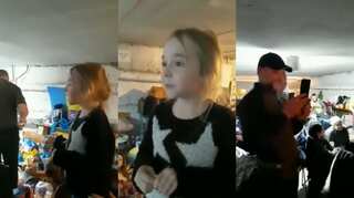 Watch: Ukrainian girl sings 'Let It Go', moves hearts from Kyiv’s bomb shelter