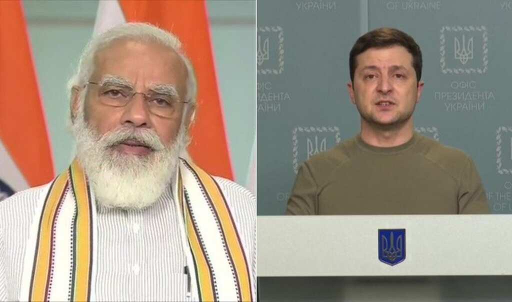 Evacuation of Indian students from Sumy raised by PM Modi with Ukraine President