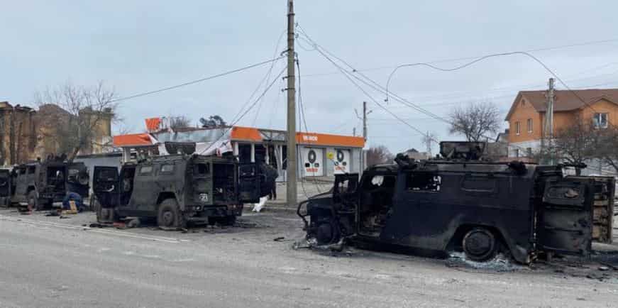 Ukraine fights back