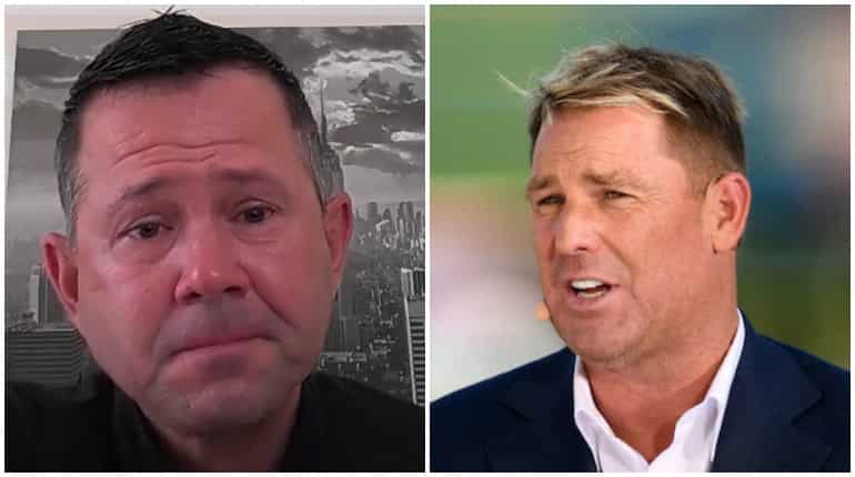 I would say just how much I love him: Ricky Ponting breaks down as he recalls late Shane Warne I would say just how much I love him: Ricky Ponting breaks down as he recalls late Shane Warne